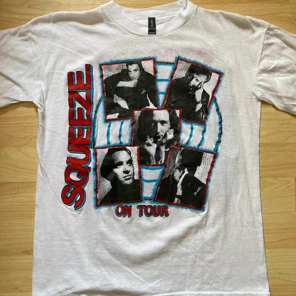 1989 Squeeze On Tour White T-Shirt Tour